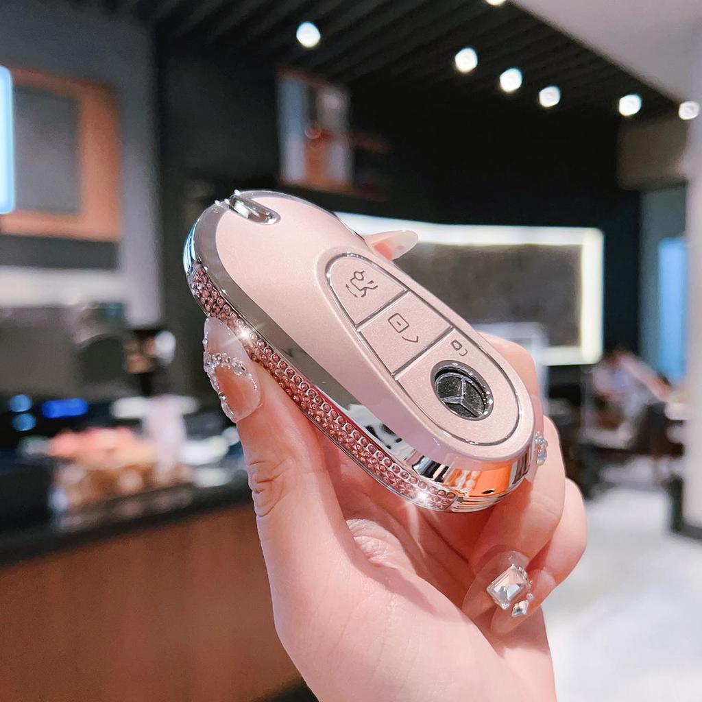 Mercedes CLE Maybach S480 Key Shell E300l GLC C260l Forged Diamond Key Cover