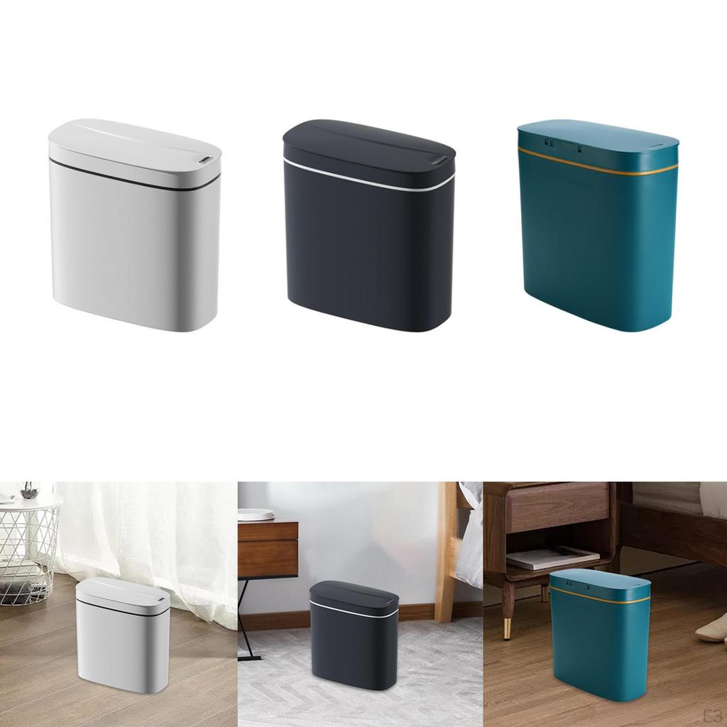 Motion-Activated Garbage Bin for Kitchen and Bathroom