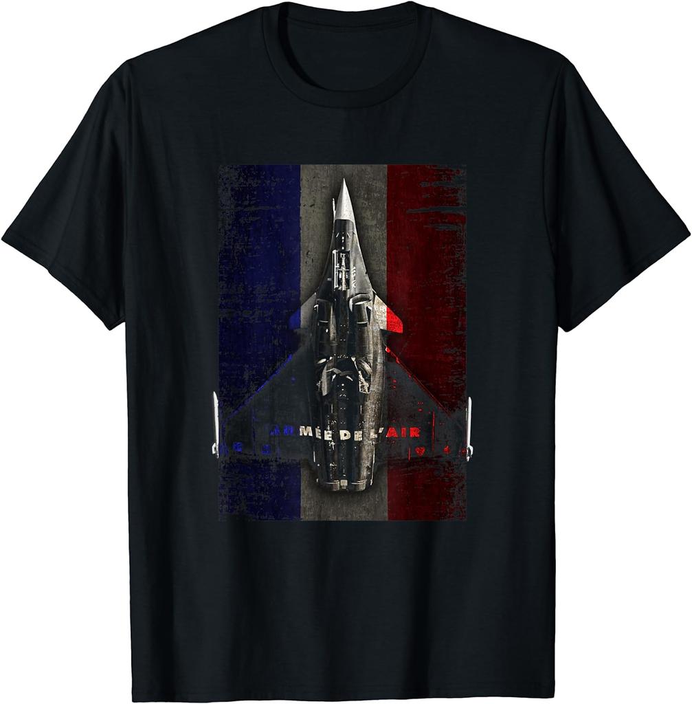 Rafale 2000 French Fighter Flag of France Men TShirt Short Sleeve Casual Cotton ONeck Summer T Shirt
