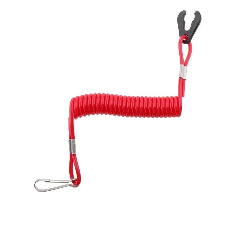 For Motorboat And Outboard Motors Boat Engine Kill Stop Switch Emergency Stop Switch Safety Lanyard Rope Universal 3