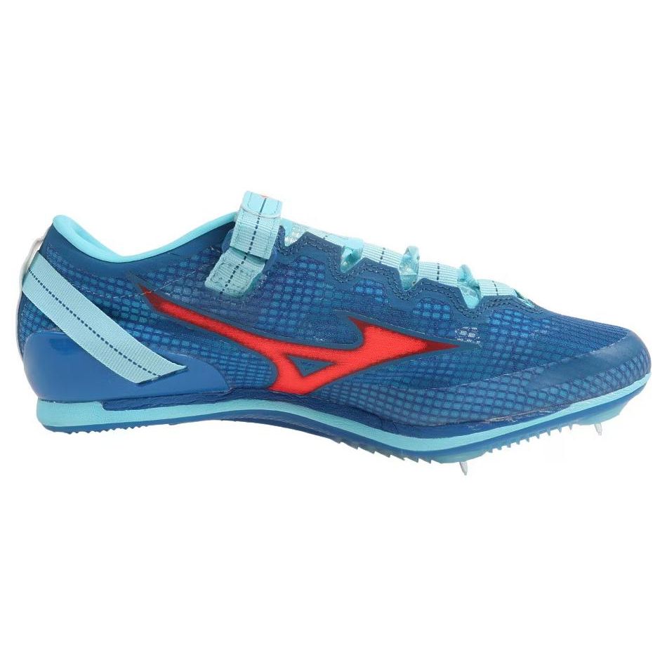 Mizuno Comfortable Shock Absorbing Durable Low Top Running Shoes Unisex Running Shoes Blue Orange U1GA230601