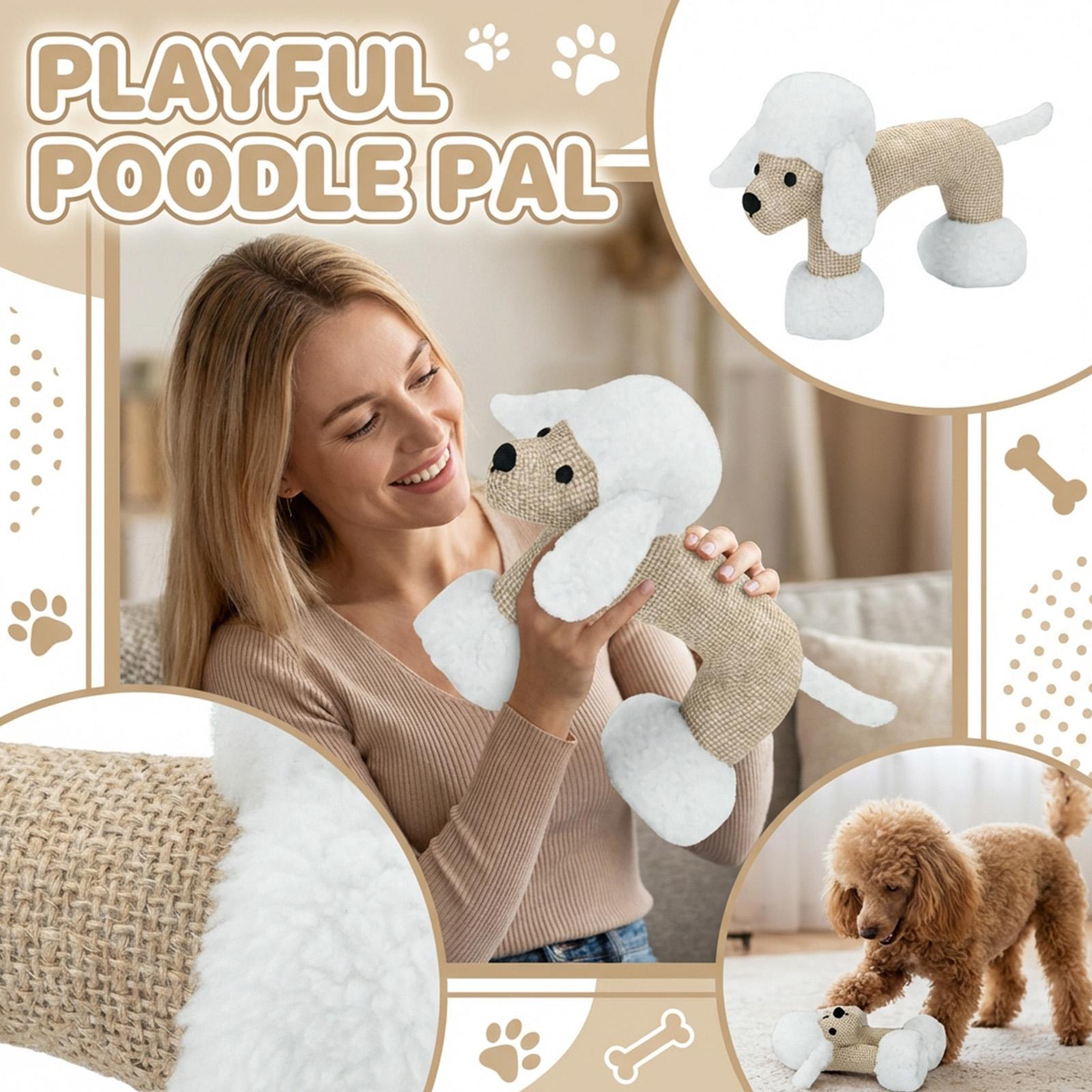 

Squeaky Dog Chew Animals, Strudy Linen Fabric, Boredom And Anxiety In Dogs One Size