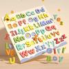 Colorful Alphabet Puzzles Baby Wooden Montessori Toys 1 2 Years Toddler Toys Vehicle Animal Cognition Learning Educational Toys