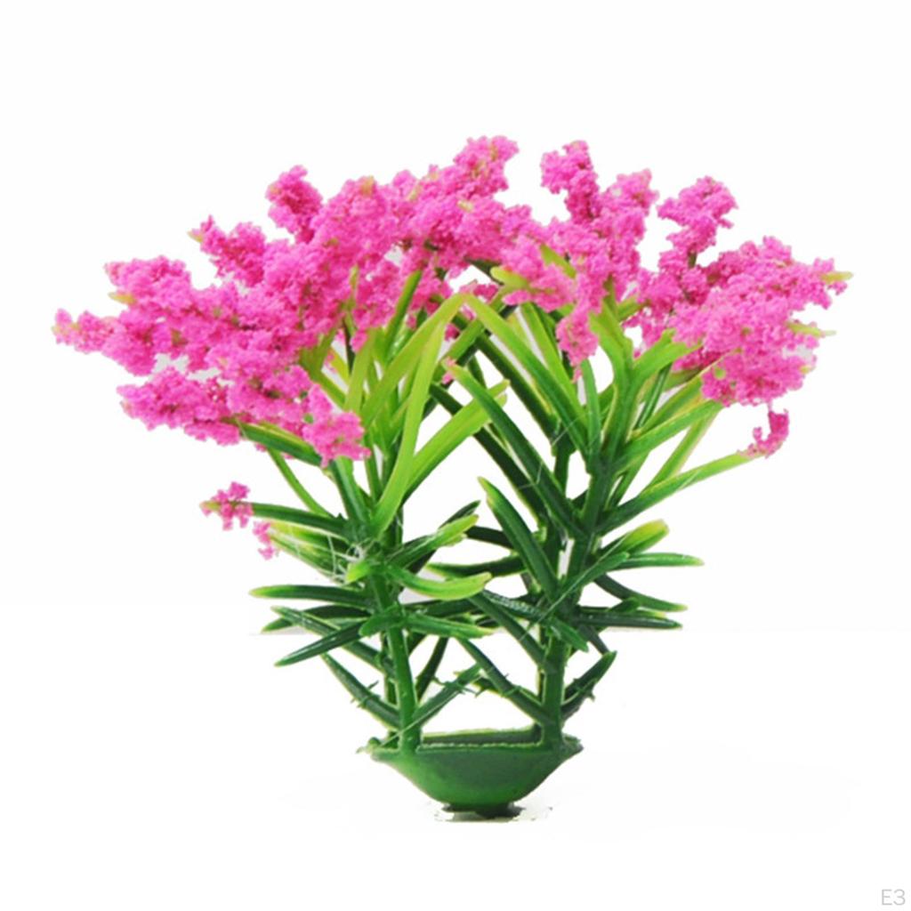 50 Pieces DIY Miniature Flower Static Scenery Model Vegetation Groups for Terrain