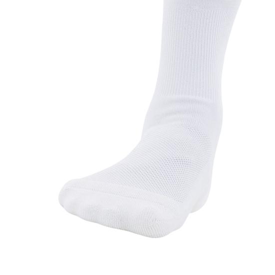 1 Pair Sports Socks Knee High Stretchy Moisture Wicking Terry Non-slip Foot Protection Thickened Men Women Football Fencing Stockings for Outdoor