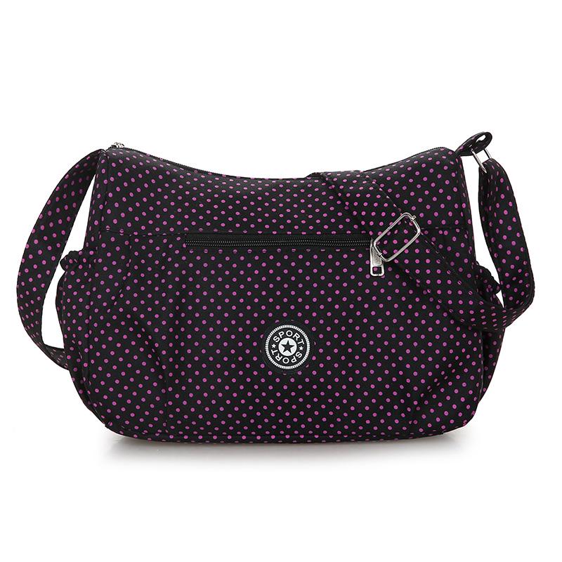 Large Capacity Canvas Shoulder and Crossbody Bag for Middle-Aged Women