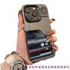 Color Silver Ins Wind Applies To Apple 14/13/12 Anti-drop Mobile Phone Case X Matte XSMAX Light Luxury Car Ipone16