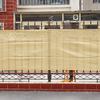 Privacy Screen Wind Sun Protection Balcony Net Strong Tear-Resistant Shade Net for Patio Garden Courtyard