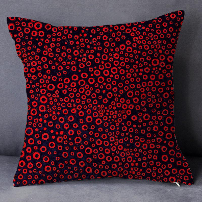 Home Decor Colorful Geometric & Floral Printed Pillow Covers Pattern Cushion Cover Suitable for Sofa Bedroom Car Pillow Cover