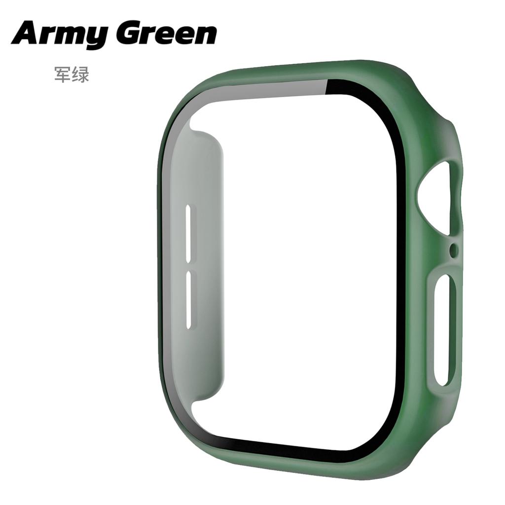 Tempered Glass+Cover For Apple Watch 10 46mm Matte Hard PC Bumper Screen Protector Case iWatch Series 10 42mm Accessories