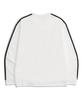 VANNWORKS Two-Tone Uniform Logo Jersey Sweatshirt (Vls0034) White/Sky