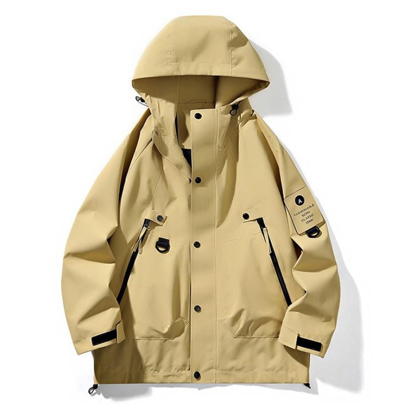 Trendy Large Size Three-proof Jacket Spring and Autumn New Mountain Style Jacket Outdoor Sports Mountaineering Jacket Couple Jacket