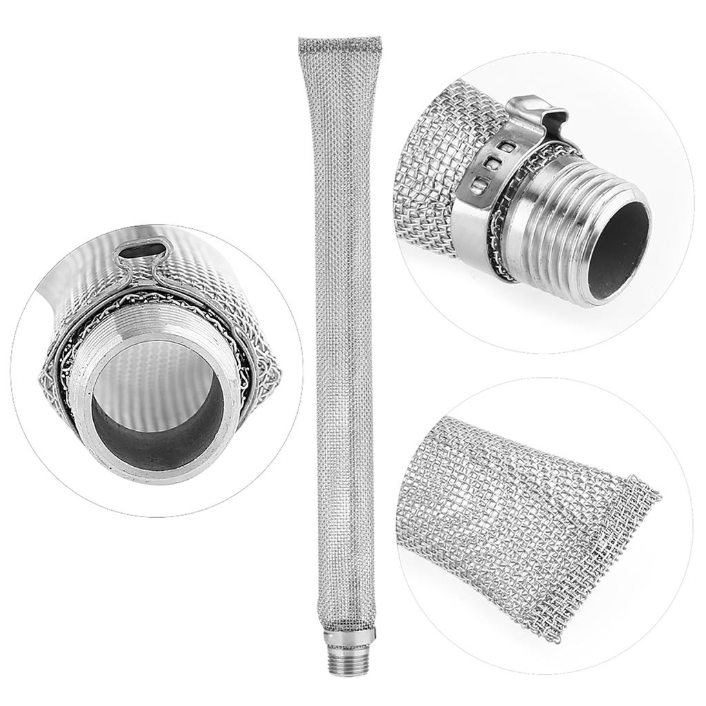 12 Zoll / 6 Zoll 304 Edelstahl Selbstgebrautes Bier Sud Hopfen Filter Sieb Werkzeug Bier Maschenfilter Sudfilter Haushaltsbedarf
