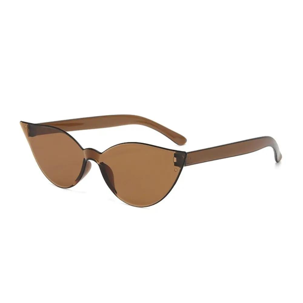 Cat Eye Sunglasses Candy Color Driving Glasses UV400 Sun-Protective Trend Eyewear Travel Accessories Street Photos Decoration
