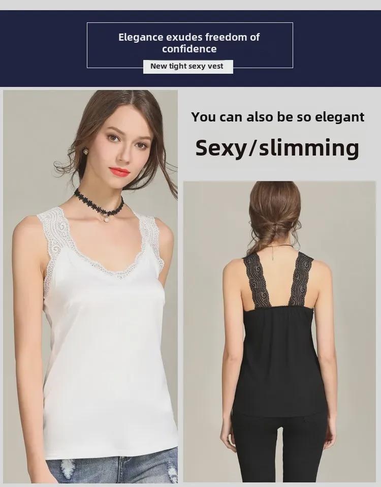 2018 European Summer Silkworm Satin Camisole: Versatile Slim-Fit Women's Top in Large Sizes