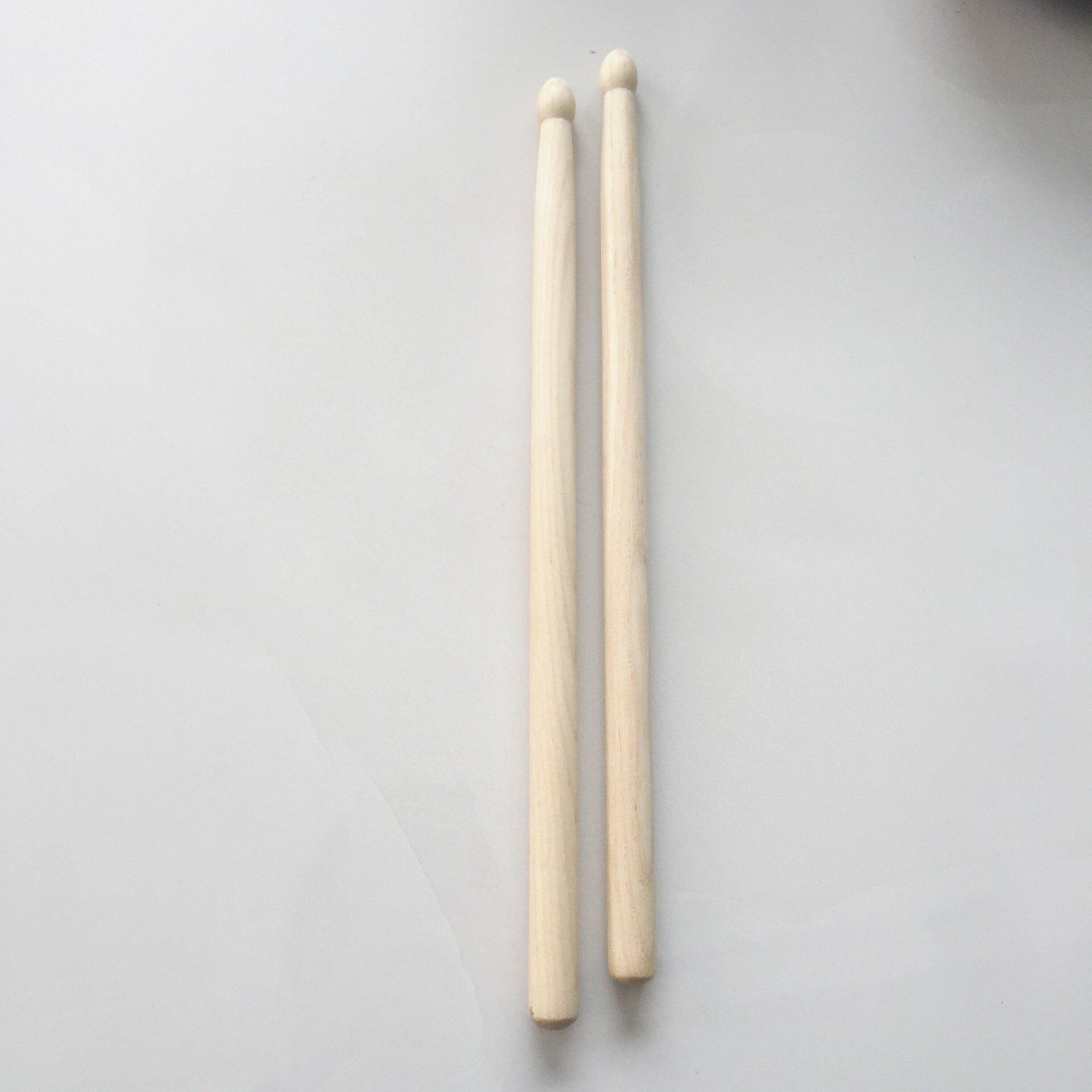 32cm Wooden Snare Drumsticks - Child and Adult Sizes for Drum Corps and Waist Drumming.