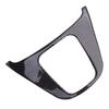 2pcs Inner Carbon Fiber Gear Shift Box Panel Cover Trim Frame Sticker Fit For Honda CRV CR-V 2007 2008 2009 2010 2011 LHD