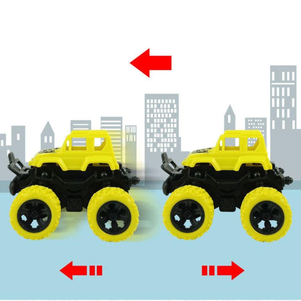 Rotated With 360° Four-wheel Drive Stunt Car Pull Back Stunt Off-road Vehicle