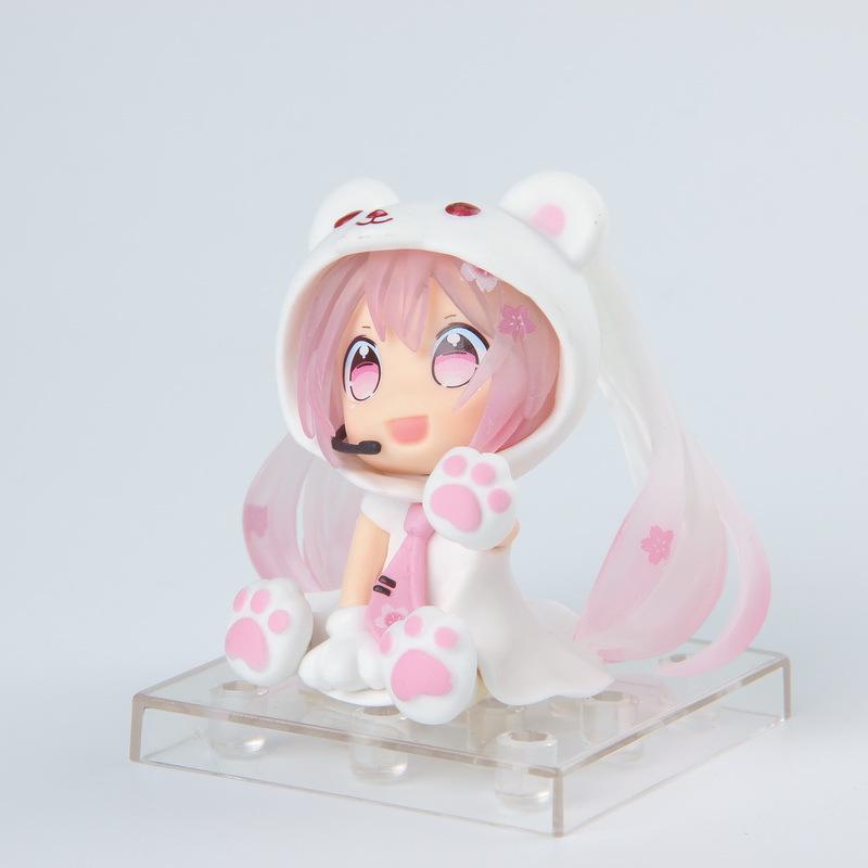 

Анімація Творчий подарунок Рожевий ведмідь Різдвяний подарунок іграшка модель автомобіль прикраса