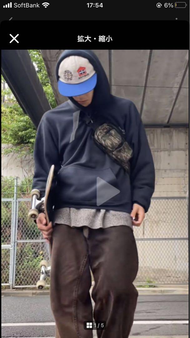 

[USED] Bedlam 2tone cap Fuji wearing