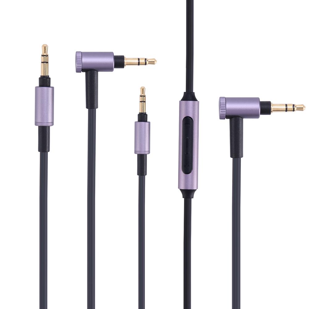 3,5mm jack audio kabel Aux kabel samec do samce pro sluchátka Sony WH-1000XM5 XM4 XM3/WH-H900N H800 ATH-MSR7 sluchátka