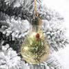 1Pc Christmas LED Bulb Decorative Hanging Light Christmas Ornaments Home Party Wedding New Year's Decor Transparent Night Lamp
