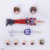 KINGDOM HEARTS III BRING ARTS Sora Version 2 PVC Painted Action Figure