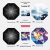 Women's Portable Anti-Ultraviolet Mini Sun Umbrella with Sunshade & Logo Print Option