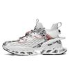Men's Tech-Inspired Shock-Absorbing Razor Sneakers