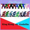 Godzilla Exterminador Pioneiro Rei Kong Colorido Brinquedo de Descompressão Para Alívio de Estresse