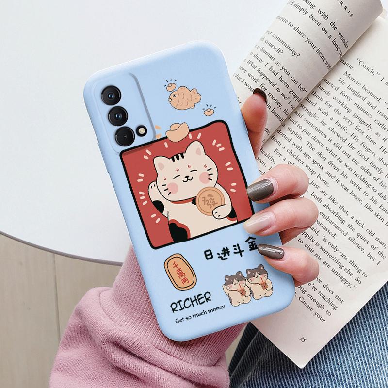 Für Realme GT Master Edition Hülle Q3 Pro Carnival Abdeckung Niedliche Cartoons Weiche Silikon Handyhülle Für OPPO Realme Q3 Pro Carnival