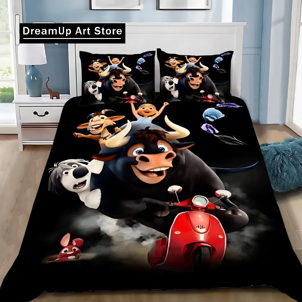 Cute Animal F-Ferdinand Printed Bedding Set Boys Girls Twin Queen King Size Duvet Cover Pillowcase Bed boys Adult Birthday Gifs