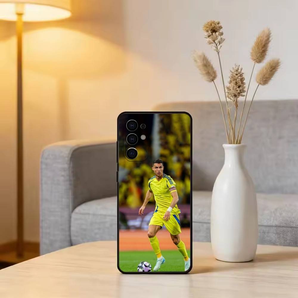 C-Ronaldo Phone Case For Samsung S25,S24,S21,S22,S23,S30,Ultra,S20,Plus,Fe,Soft Silicone Black Cover