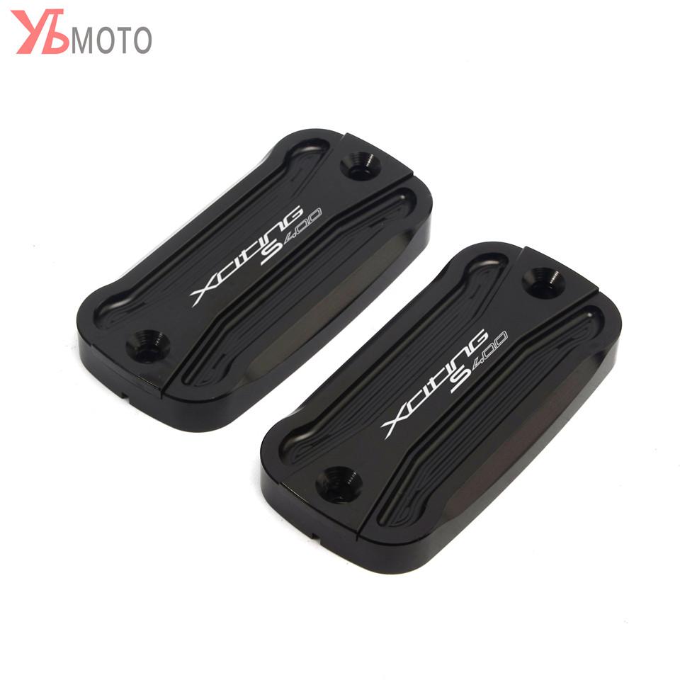 For KYMCO XCITINGS400 XCITING S 400 2017 2018  Motorcycle Accessories Brake Fluid Reservoir Cover Tank Oil