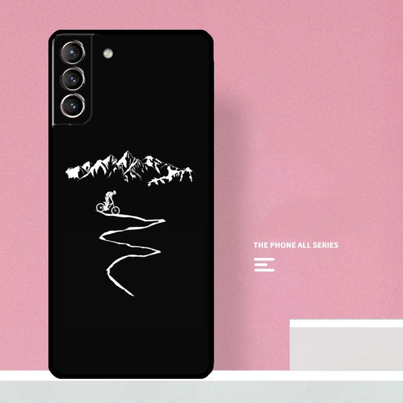 MTB Mountain Bike Cycling Bicycle Phone Case For Samsung Galaxy S26 S25 S24 S20 S21 S22 S23 Ultra S10 Plus S25 FE Cover Coque