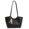 Bags Large capacity tote bags 2025 autumn new popular woven bags Versatile shoulder bags Foreign style underarm bags