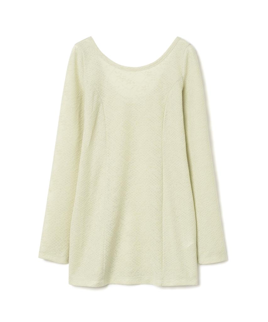 MILLO WOMEN Floral Scoop Neck T-Shirt [Lime]