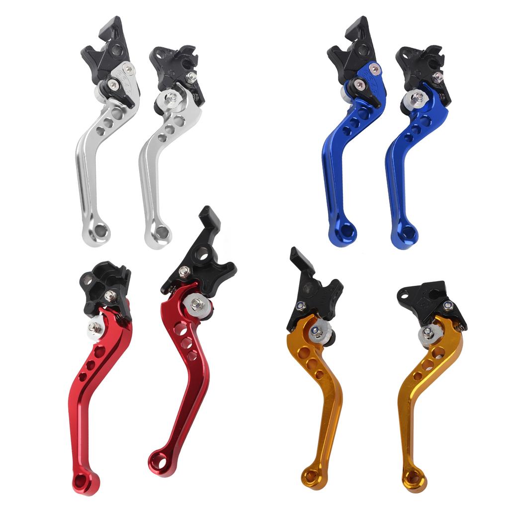Pair of CNC Aluminum Motorcycle Clutch Drum Brake Lever Handle
