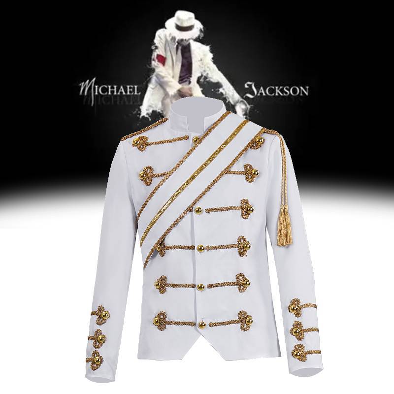 European Courtly Michael Jackson Cosplay Costume For Men And Women Suitable For Nightclub Performances And Dj Shows