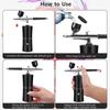Airbrush Nail With Compressor Portable Airbrush Nails Airbrush For Nail Cake Painting Crafts Air Brush Nail Art Paint Compressor