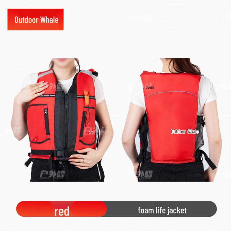 Outdoor Whale Professional Foam Life Vest L