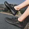Men's Outdoor Mesh Hiking Shoes Breathable Non-slip Quick-dry Wading Shoes for Summer Trekking Walking Fishing Water Sneakers