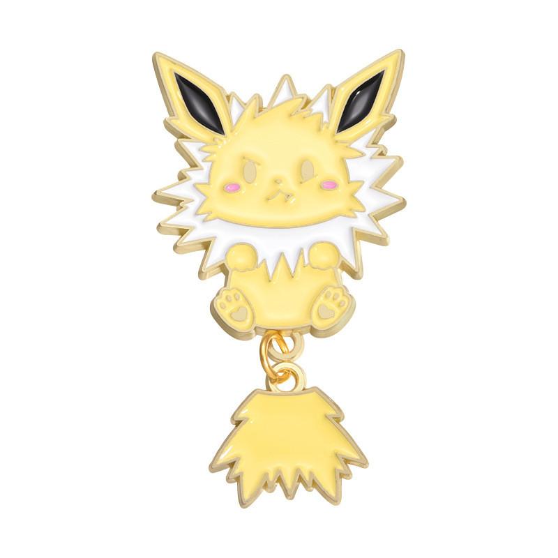 Eyecatching Pet Cute Cartoon Brooch In Alloy With Colorful Finish For Expression Personal