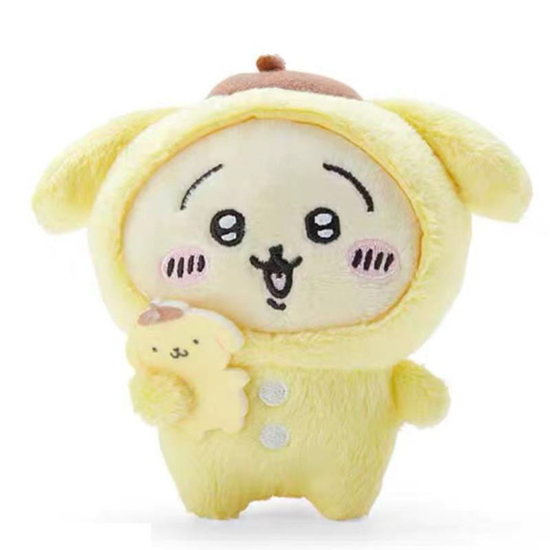 Adorable And Soft Sanrio Plush Toy Collection Featuring Cinnamoroll And Pompompurin