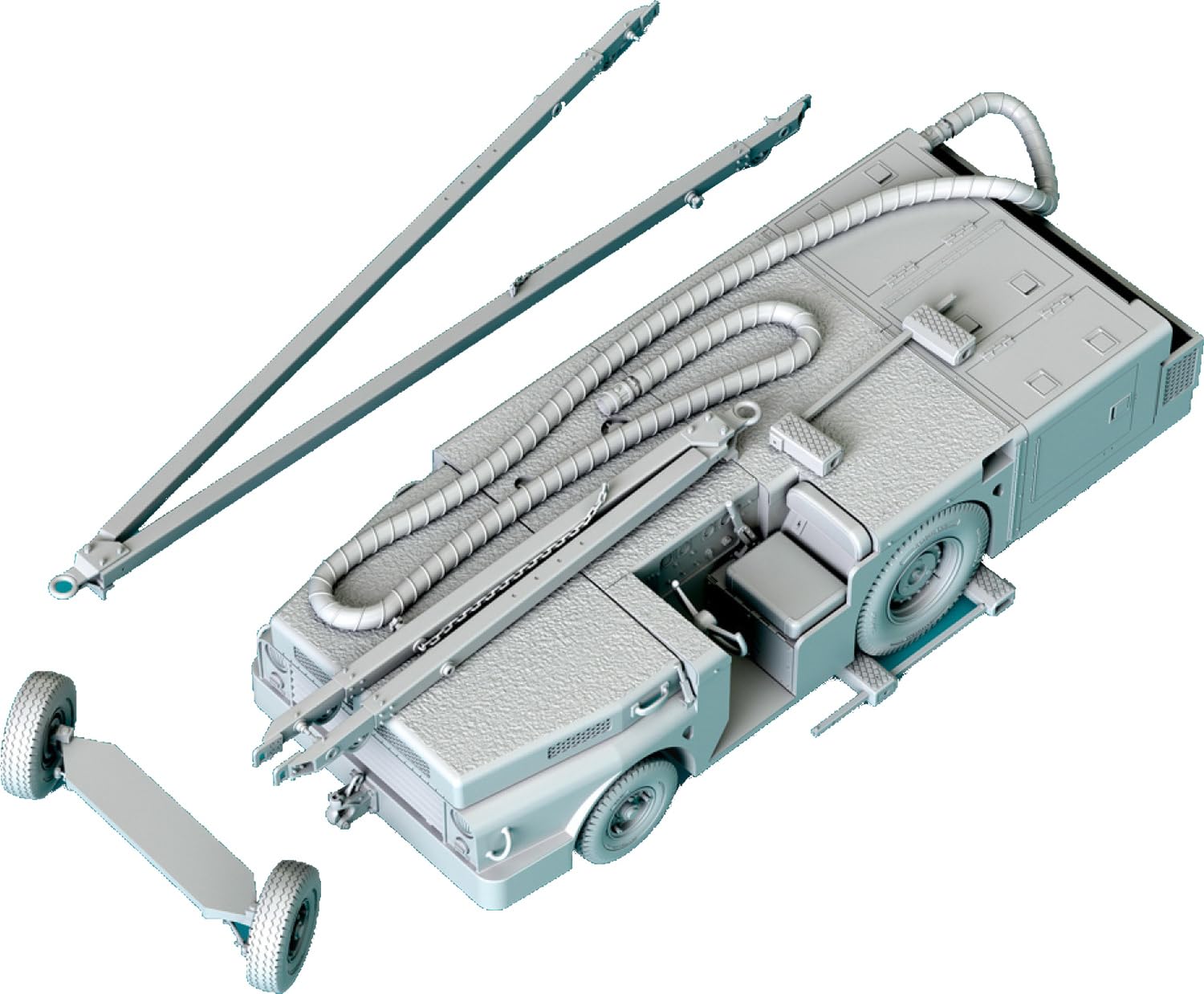 

Reskit scale US Navy Aircraft Tow Tractor with Air Starter Resin Kit 1/32 MD-3C Carrier-Based RSKS32-0025 (Military)