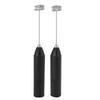 Milk Frother Cordless Rechargeable Handheld Drink Mixer for Coffee Stirring Milkshake Whisking