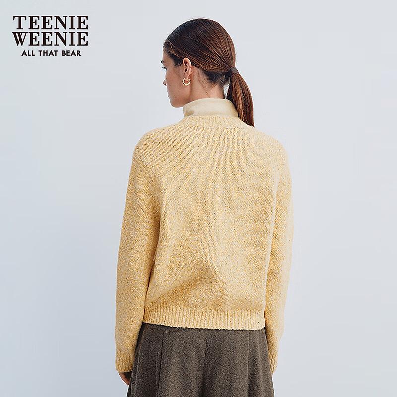 Teenie Weenie Women's Bear Graphic Knitted Cardigan
