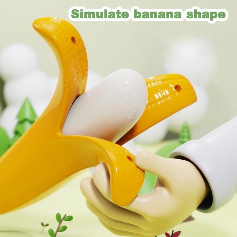Banana Toy Sword Retractable Sword Simulated Banana Toy Knife Gravity Sensor Fun Creative Decompression Toy for Adult Kids