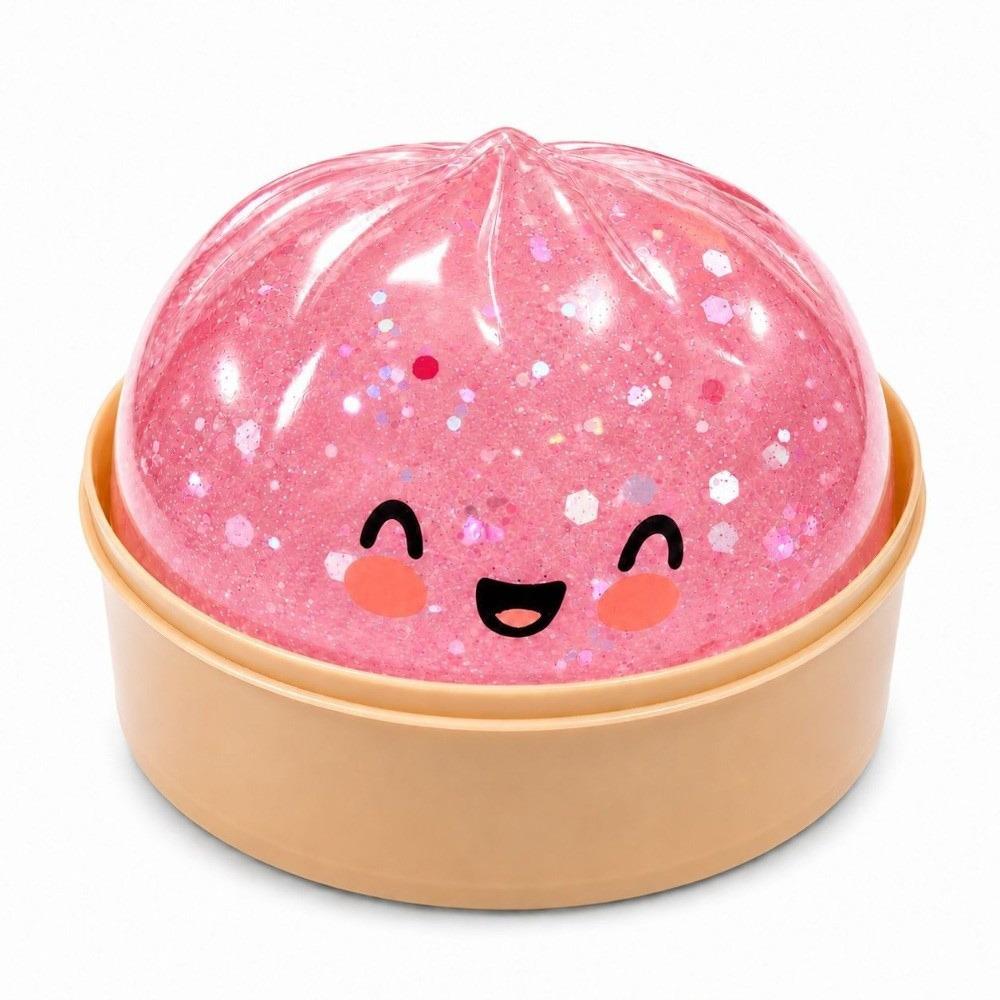 Soft Dumplings Squeeze Toy Glitter Anti-stress Squeeze For Stress Anxiety Relief