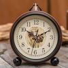 Retro Style Metal Alarm Clock Creative Students Children's Birthday Gifts Bedroom Ornaments Desk Alarm Clock
